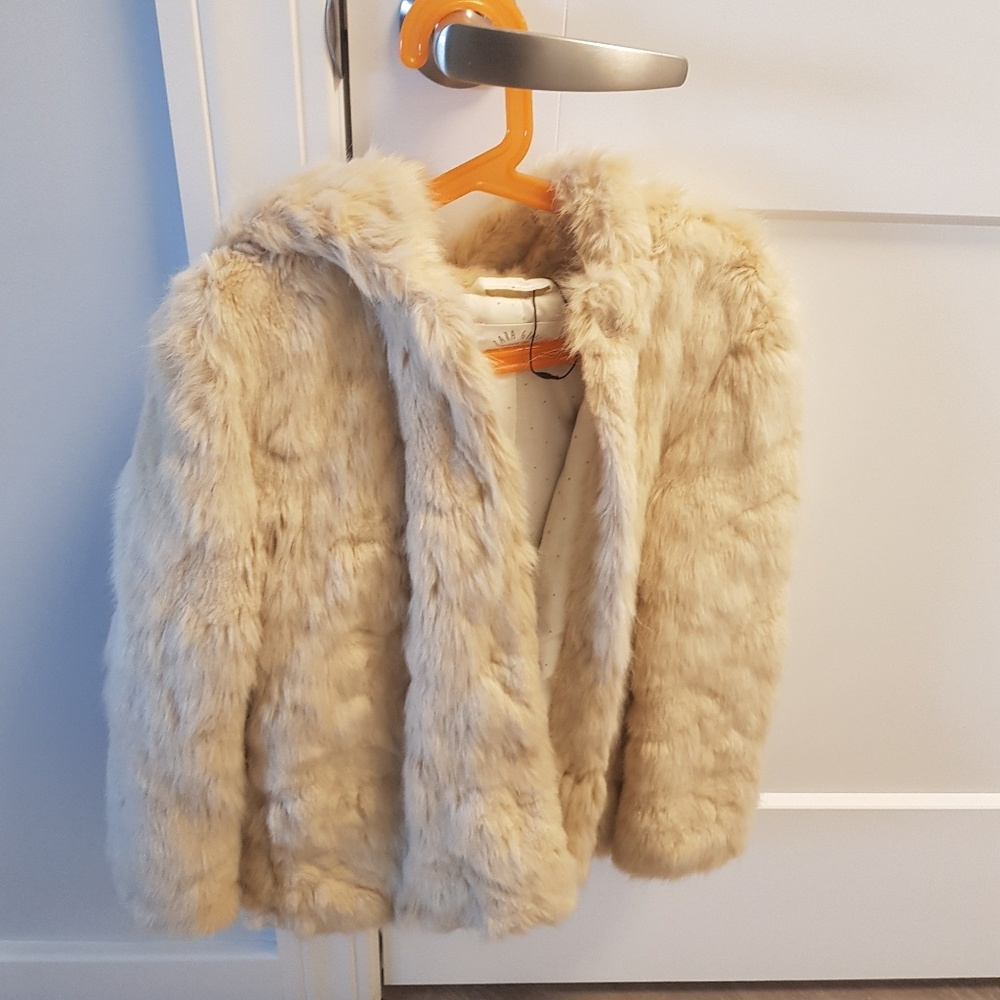 Zara Girls Faix Fur Jacket